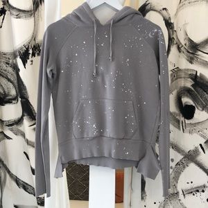 Frank and Eileen pullover hoodie splatter